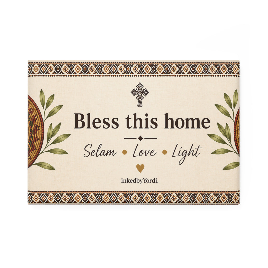Bless This Home – Ethiopian Inspired Magnet