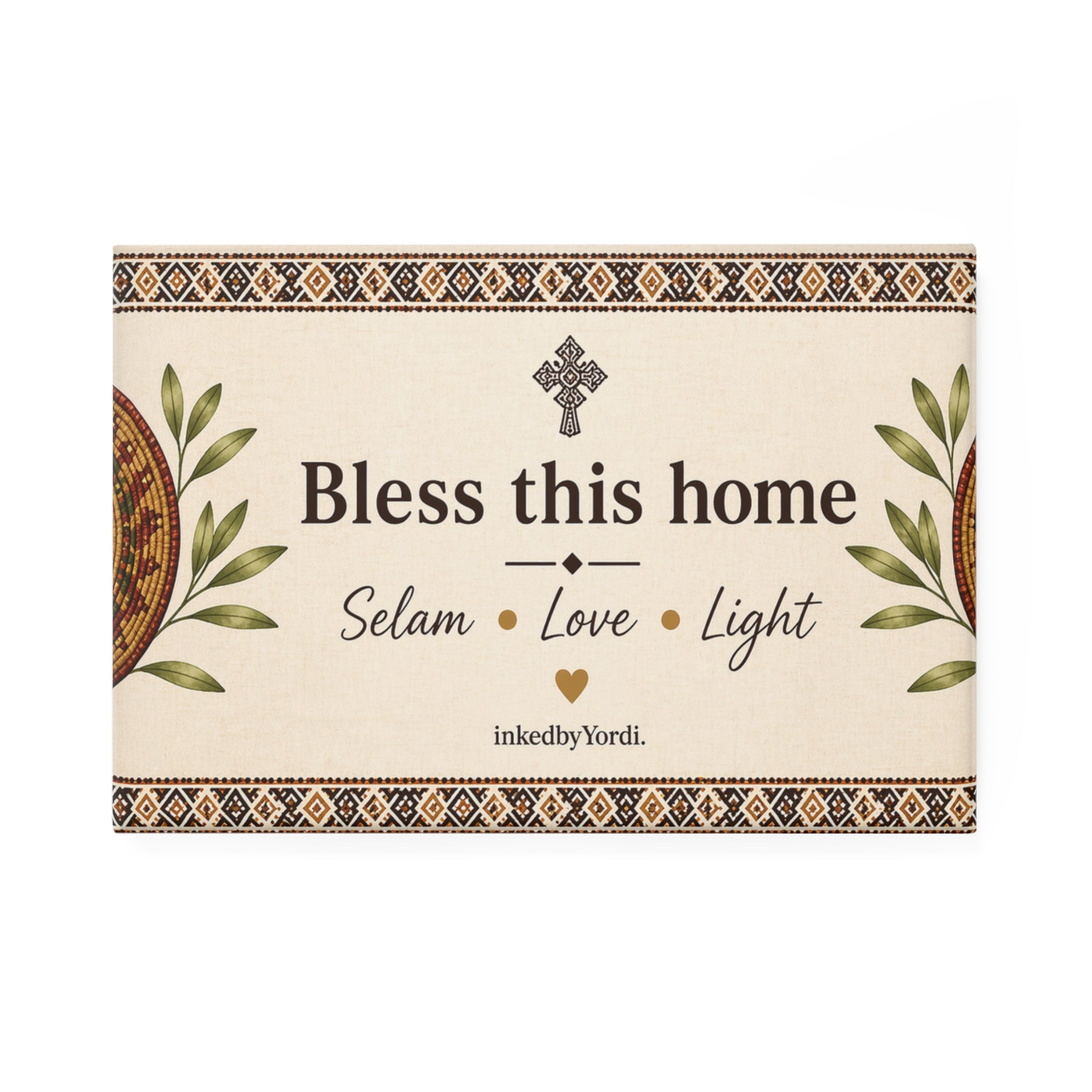 Bless This Home – Ethiopian Inspired Magnet