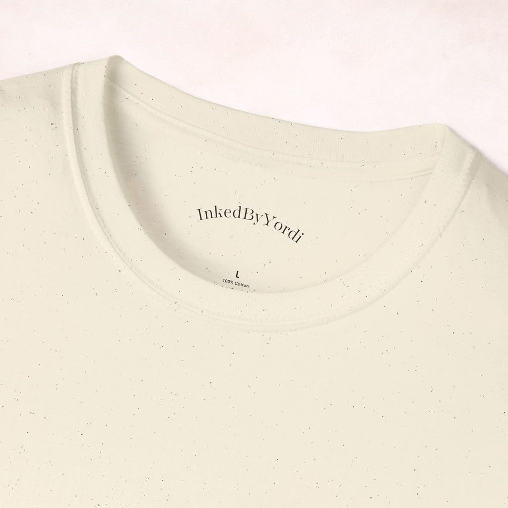 Bloom Anyway Sunflower T-Shirt — Inspirational Floral Tee (“No matter the soil, I rise.”)