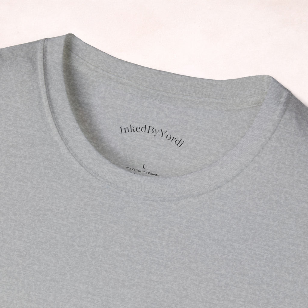 Bloom Anyway Sunflower T-Shirt — Inspirational Floral Tee (“No matter the soil, I rise.”)