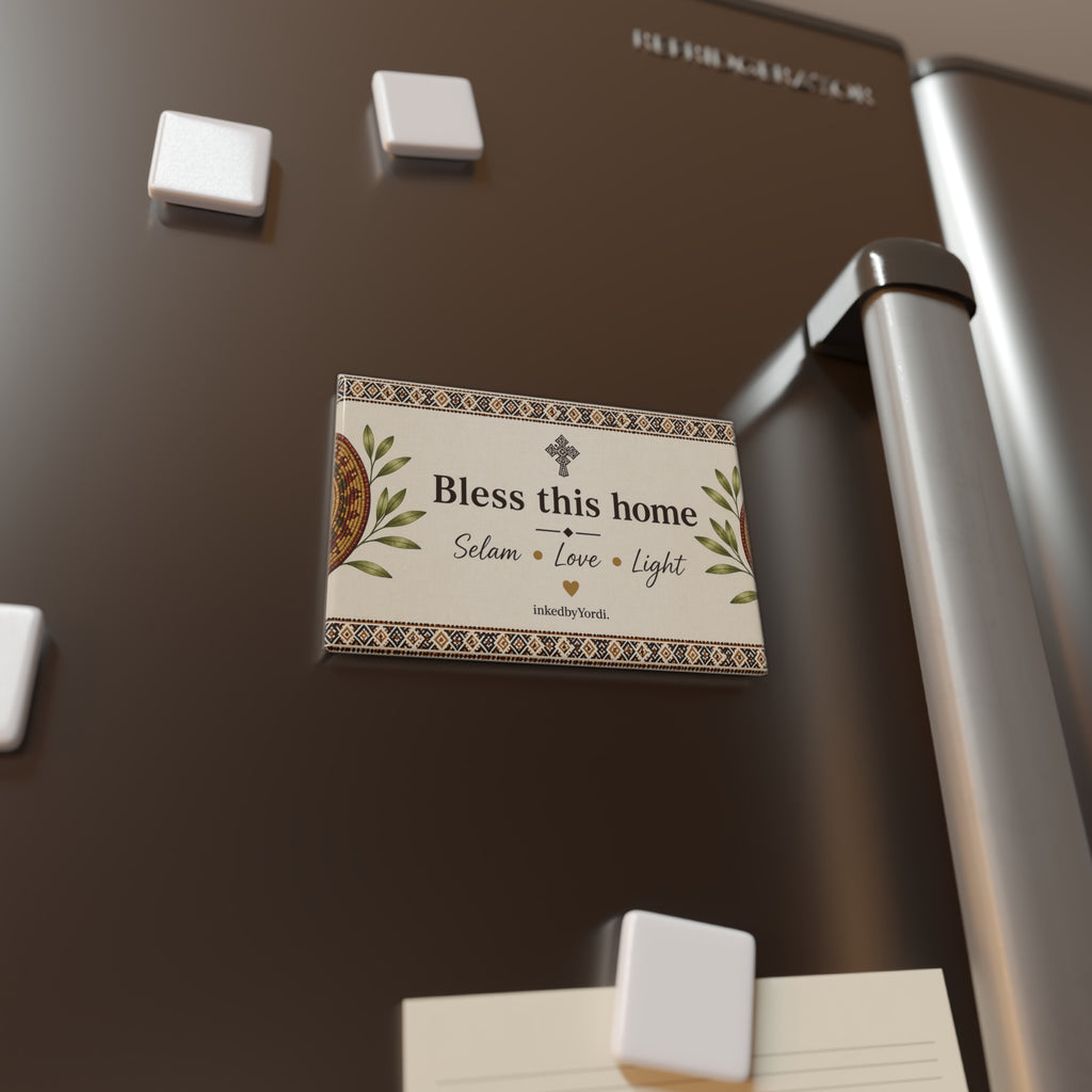 Bless This Home – Ethiopian Inspired Magnet