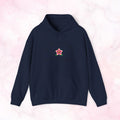 Like Wind Through Trees” Cozy Pink Flower Sweatshirt | Soft Aesthetic Hoodie